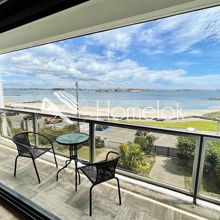 Luxury T3 Standing 2 - Vue Mer Exceptionnelle 180 Larmor-Plage Εξωτερικό φωτογραφία
