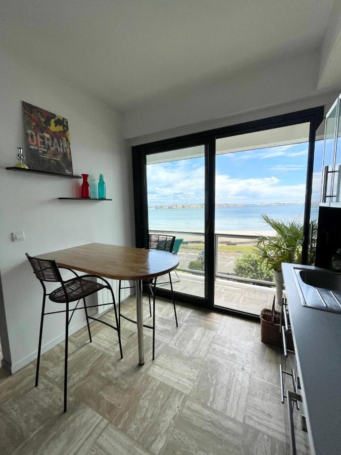 Luxury T3 Standing 2 - Vue Mer Exceptionnelle 180 Larmor-Plage Εξωτερικό φωτογραφία