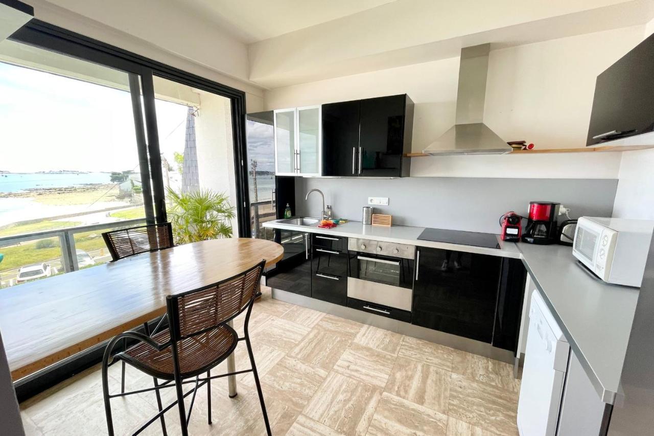 Luxury T3 Standing 2 - Vue Mer Exceptionnelle 180 Larmor-Plage Εξωτερικό φωτογραφία