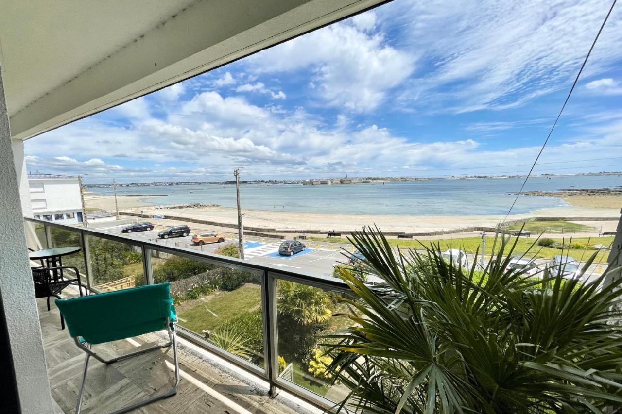 Luxury T3 Standing 2 - Vue Mer Exceptionnelle 180 Larmor-Plage Εξωτερικό φωτογραφία